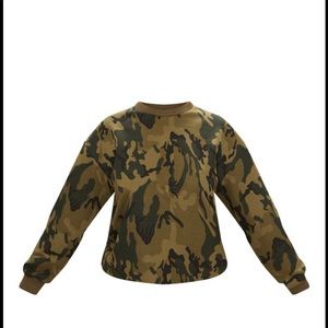 Cute army fatigue shirt!